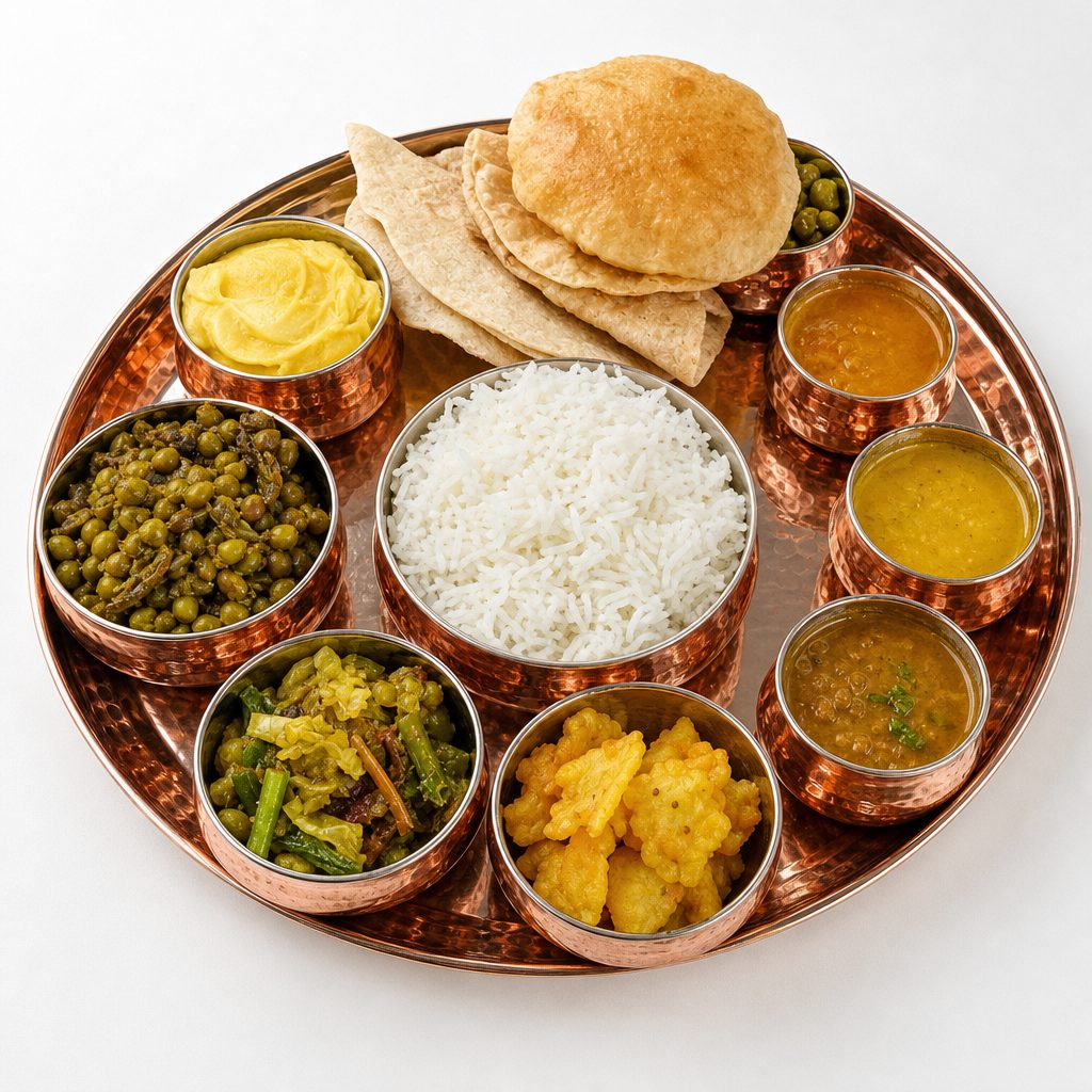 Gujarati Daily Thali.